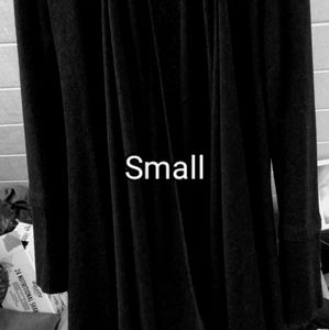 Cardigan with extra pullover around the perimeter